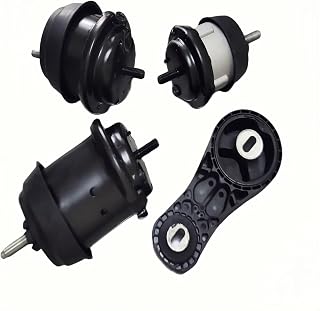 Yllhaoyuan Engine Motor Transmission Mount Kit for Traverse/Acadia 3.6L | Complete Set of 4 Mounts For 2009-2017 Enclave/Outlook 3.6L-Replaces A5548HY,A5549HY,A5458HY,A5444 – Reduce Vibration & Noise