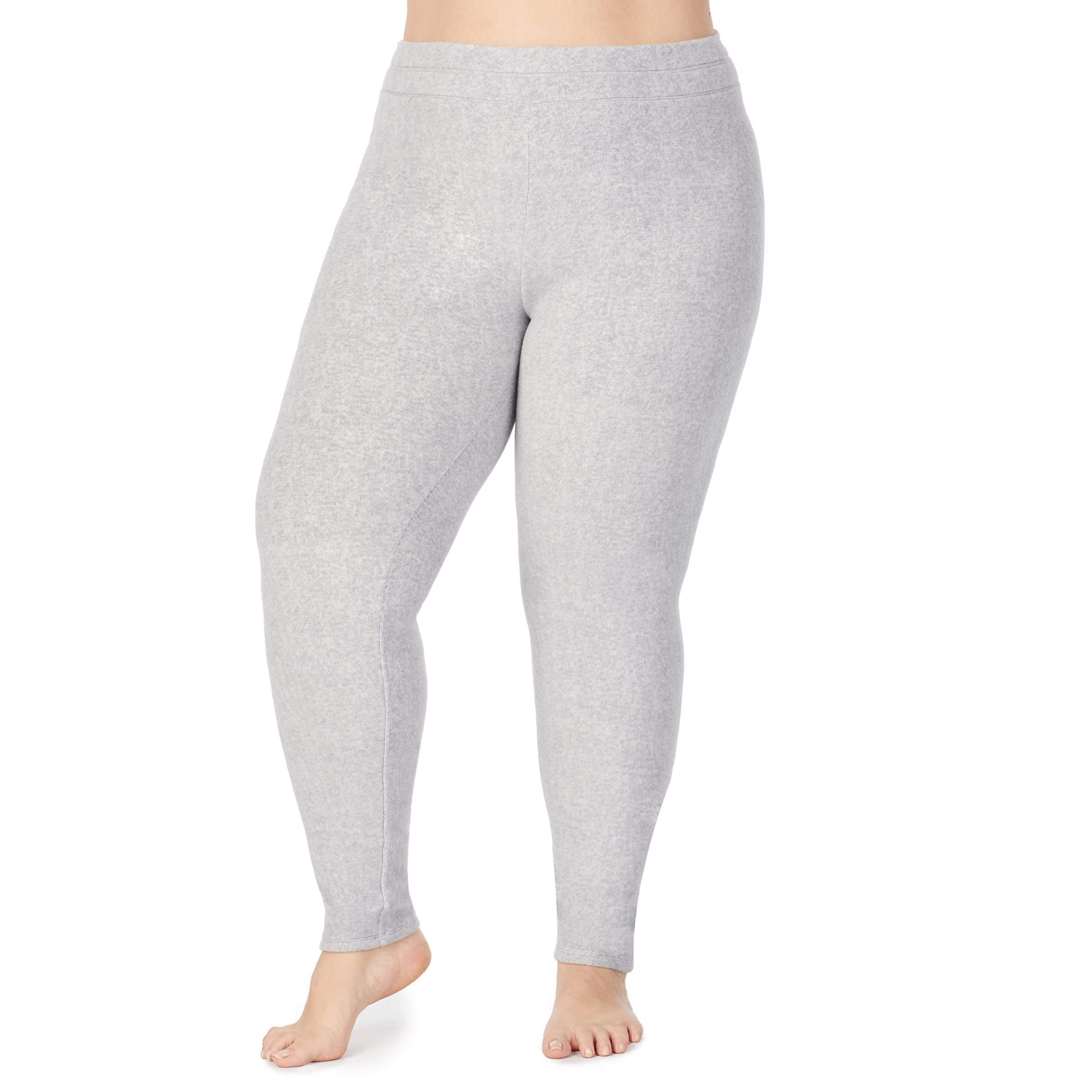 Cuddl Duds Fleecewear with Stretch Leggings for Women - Thermal Fleece Lined Bas