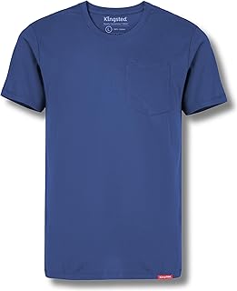 Kingsted Pocket T-Shirts for Men - Super Soft & Comfy 100% Cotton Shirts