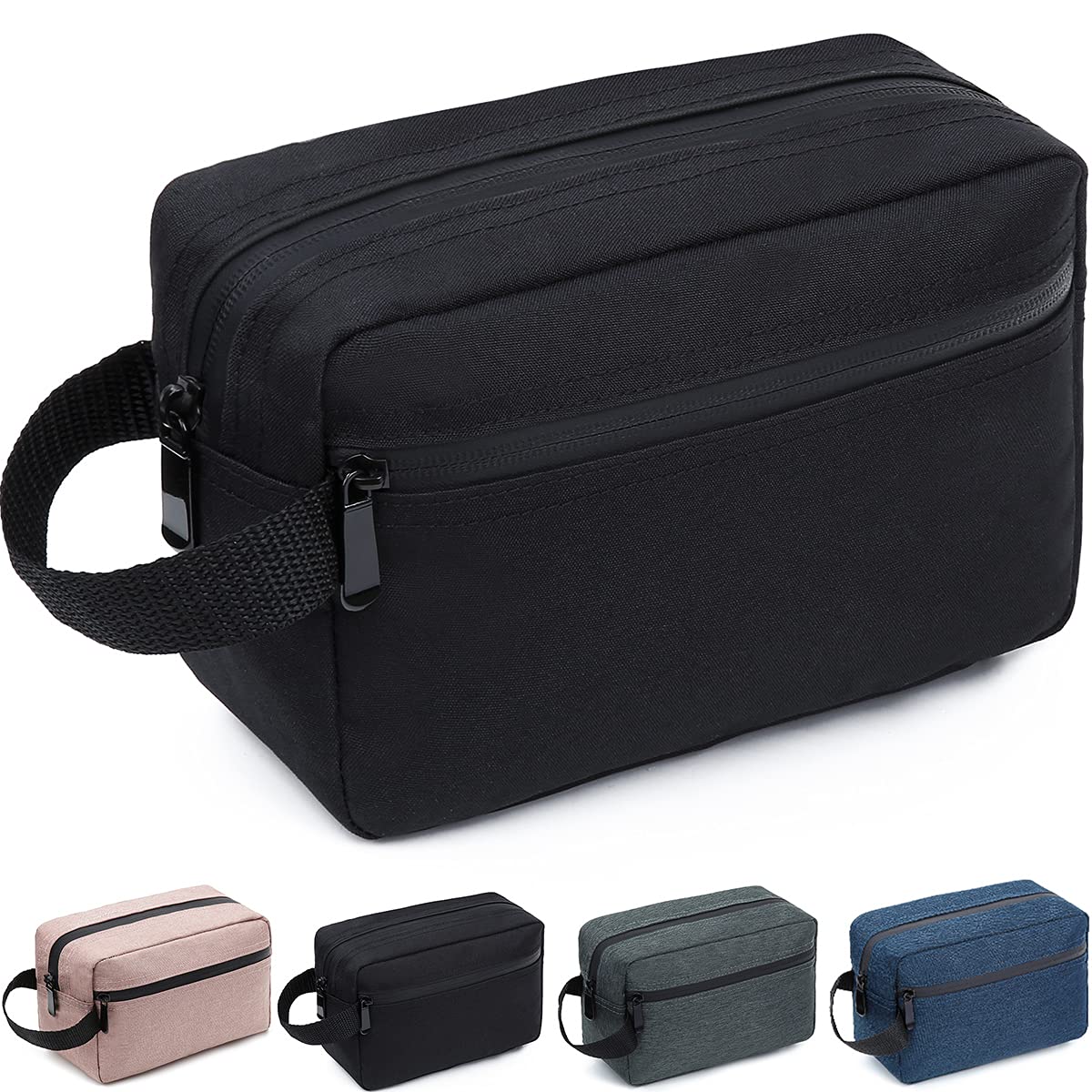 FUNSEED Travel Toiletry Bag for Women and Men, Shaving Bag for Toiletries Access