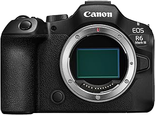 Canon EOS R6 Mark III Body, Full-Frame Mirrorless Camera