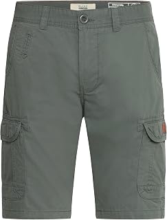 BLEND Crixus Men's Short Cargo Bermuda Trousers 100% Cotton Regular Fit