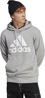 adidas Men's Essentials Big Logo French Terry Hoodie
