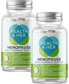 Health & Her Menopause Supplement, Multivitamin for Women, 60 Day Supply