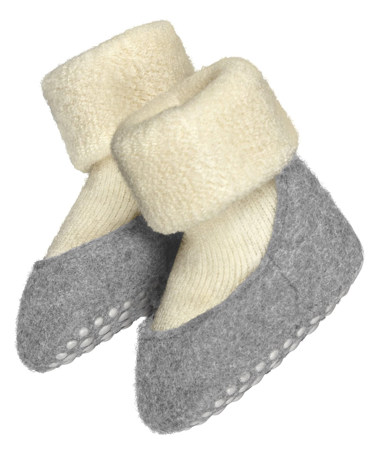 FALKE Unisex Baby Baby Cosyshoe Slipper Socks Anti-Slip Nubs Printed On Felt Sol
