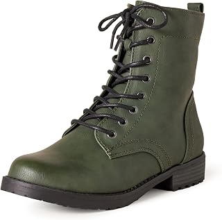 Amazon Essentials Women's Lace Up Combat Boots