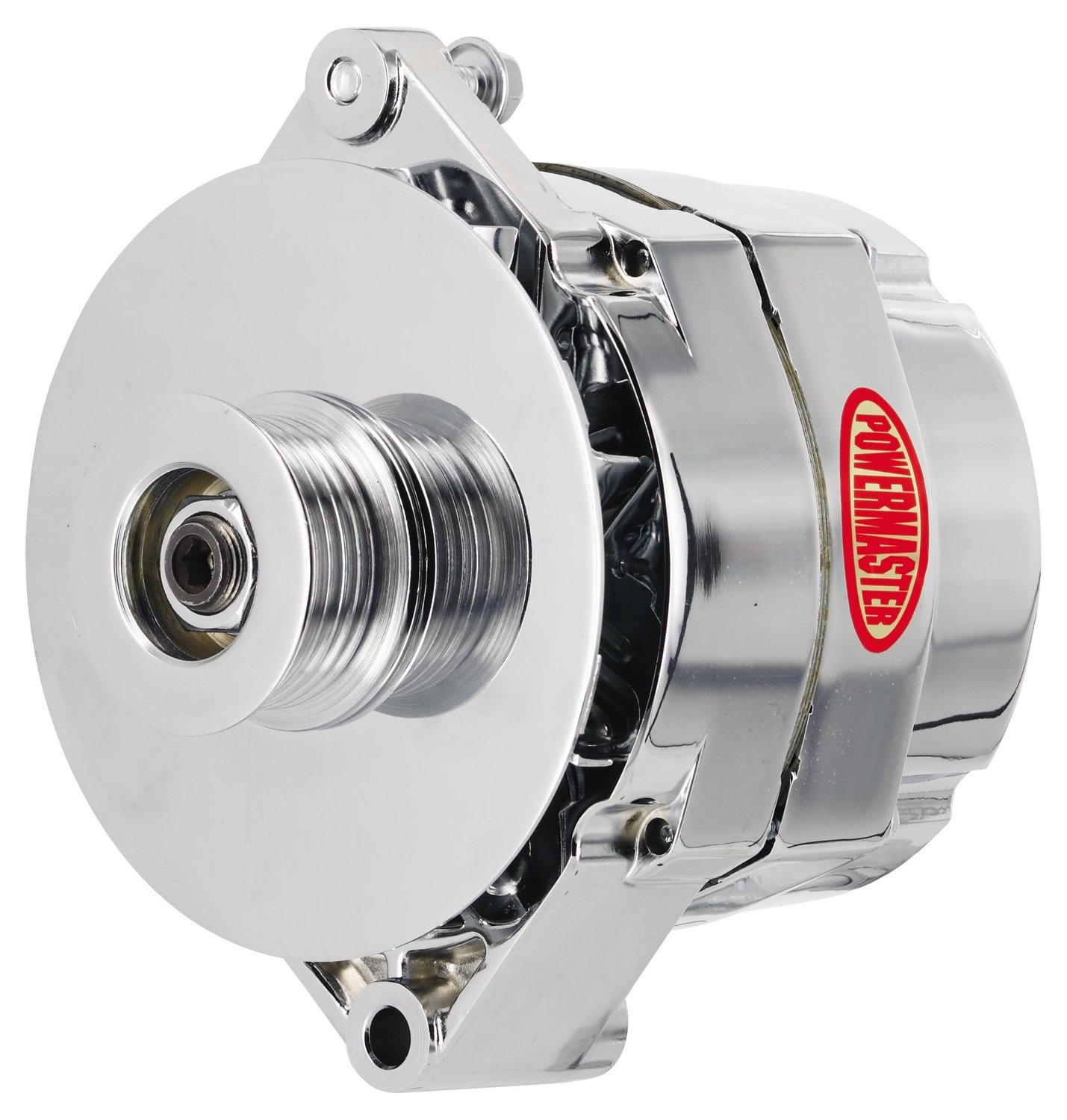 Powermaster 37293 Chrome Delco 150ampAlternator 1 Wire