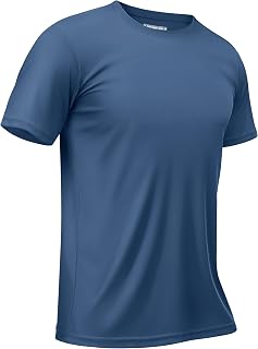 TACVASEN Herren Uv-Schutz T-Shirts UPF 50+ Kurzarm Sonnenschutz Tee Uv Shirts Schwimmshirt