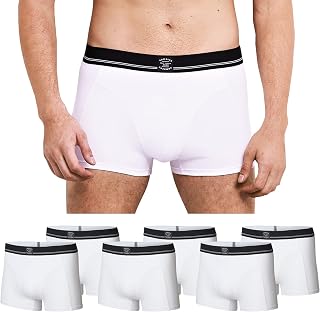 Romberg Men's Boxer Shorts with Label, Pack of 6 Made from Sustainable Organic Cotton (GOTS Certified)