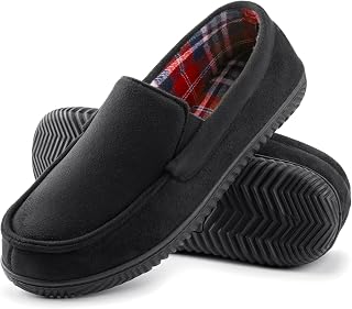 RockDove Men's Alexander Flannel Lined Loafer Slipper