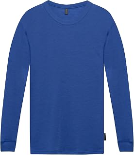 Dilling Merino Langarmshirt Herren – Thermoshirt Langarm Unterwäsche