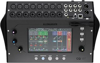 Allen & Heath CQ-18T Digital Mixer with 7" Touchscreen WiFi and Bluetooth Connectivity