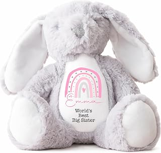Personalised Big Sister Teddy, New Big Sister Gift | New Big Sister Present, Sister Teddy Bear | New Sibling Gift, Gift for New Sister