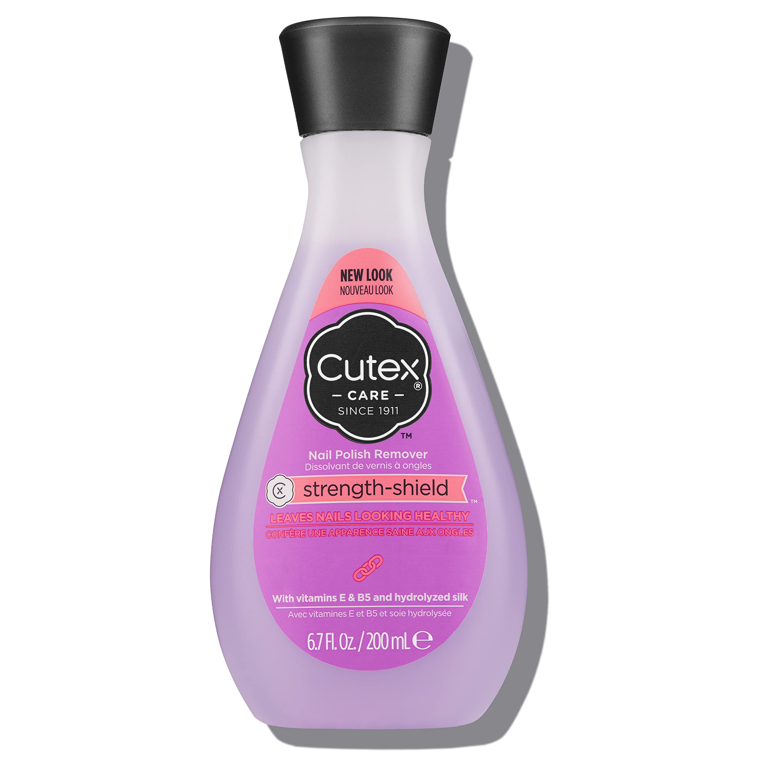 Cutex Nail Polish Remover, Strength Shield, Leaves Nails Looking Healthy, Contai