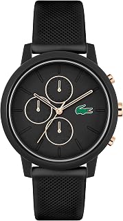 Lacoste Lacoste.12.12 Collection Quartz Chronograph Men's Watch with Silicone Strap