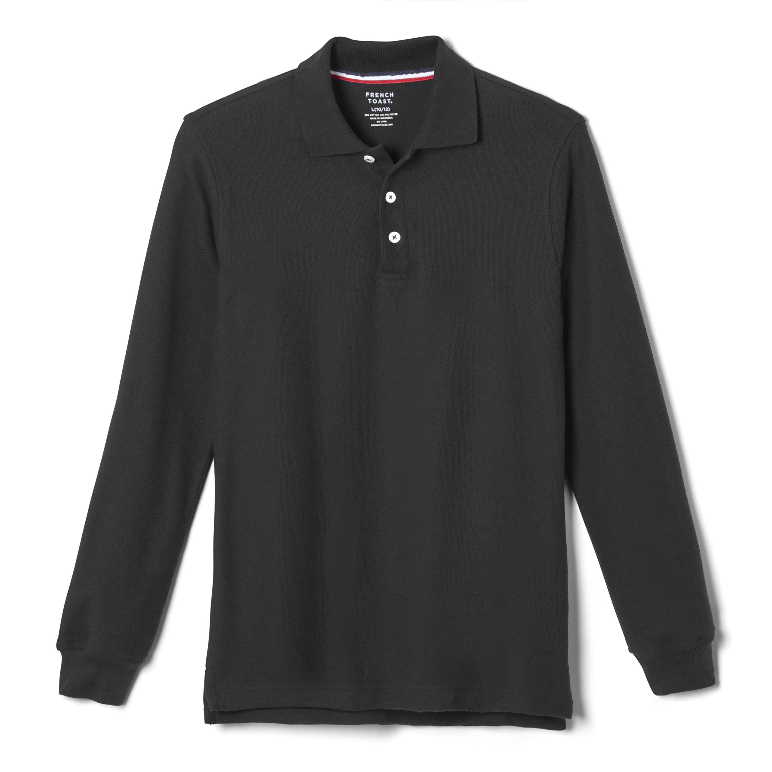 French Toast Men's Moisture Wicking Performance Sport Polo Short Sleeve Shirt