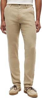 Tommy Hilfiger Men's Linen Blend Pants in Straight Fit