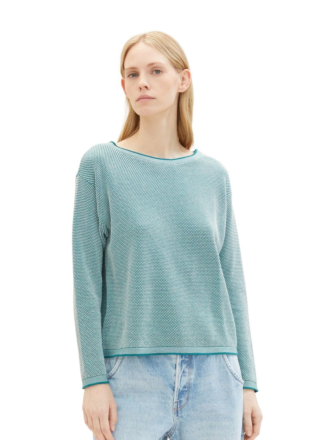 TOM Tailor 1030507 Women's Ruched Detail Sweatshirt (Pack of 1)