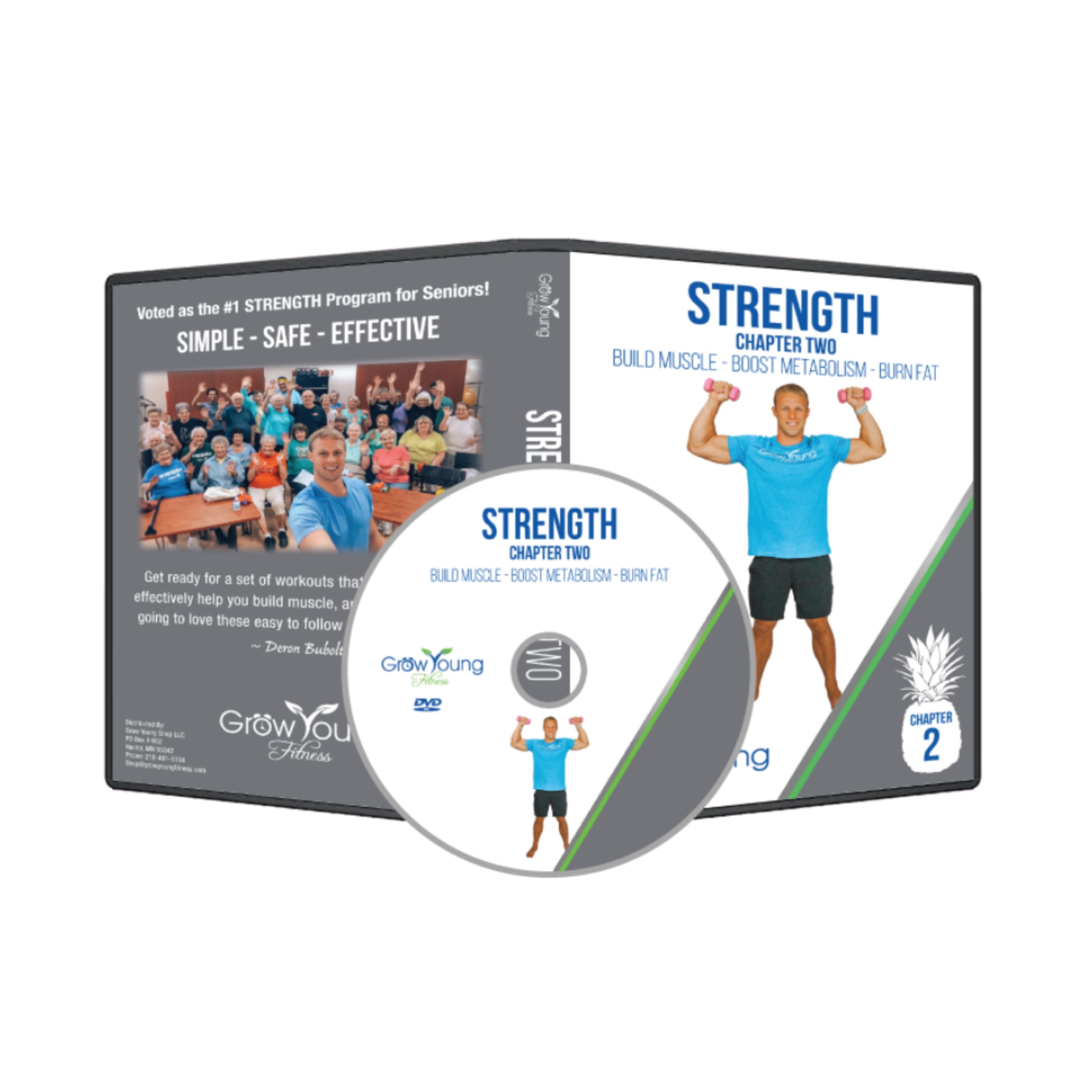 Grow Young Fitness Strength Exercises for Seniors - Low-Impact Senior Exercise D