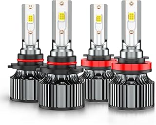 for Chevy Silverado 1500 (2007-2015)/ 2500 3500 (2007-2022) High Low Beams | 300% Brighter, White Light Bulbs, Off-Road Use, Year: 2007 2008 2009 2010 2011 2012 2013 2014 2015 2016 2017 2018 2019 2020