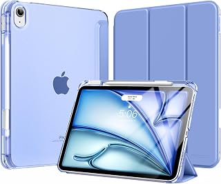 MoKo for iPad Air 11 inch Case (M4/M3/M2) 2026/2025/2024 with Pencil Holder