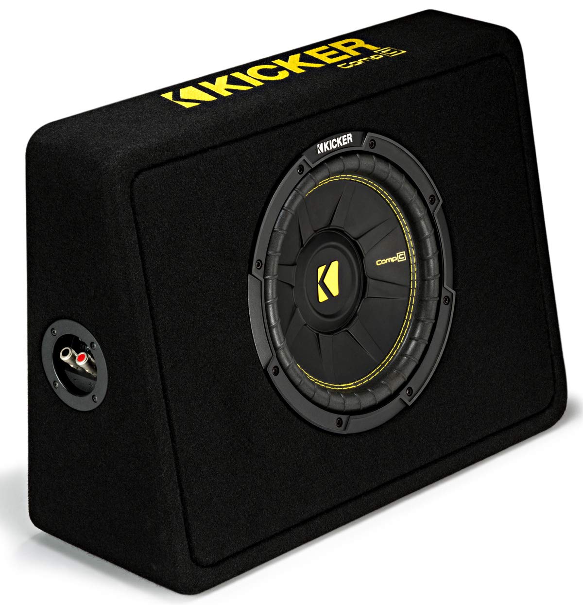 KICKER KIC17-44TCWC104-RS Car Audio CompC 10 inch Truck Sub Box Enclosure 4 Ohm 