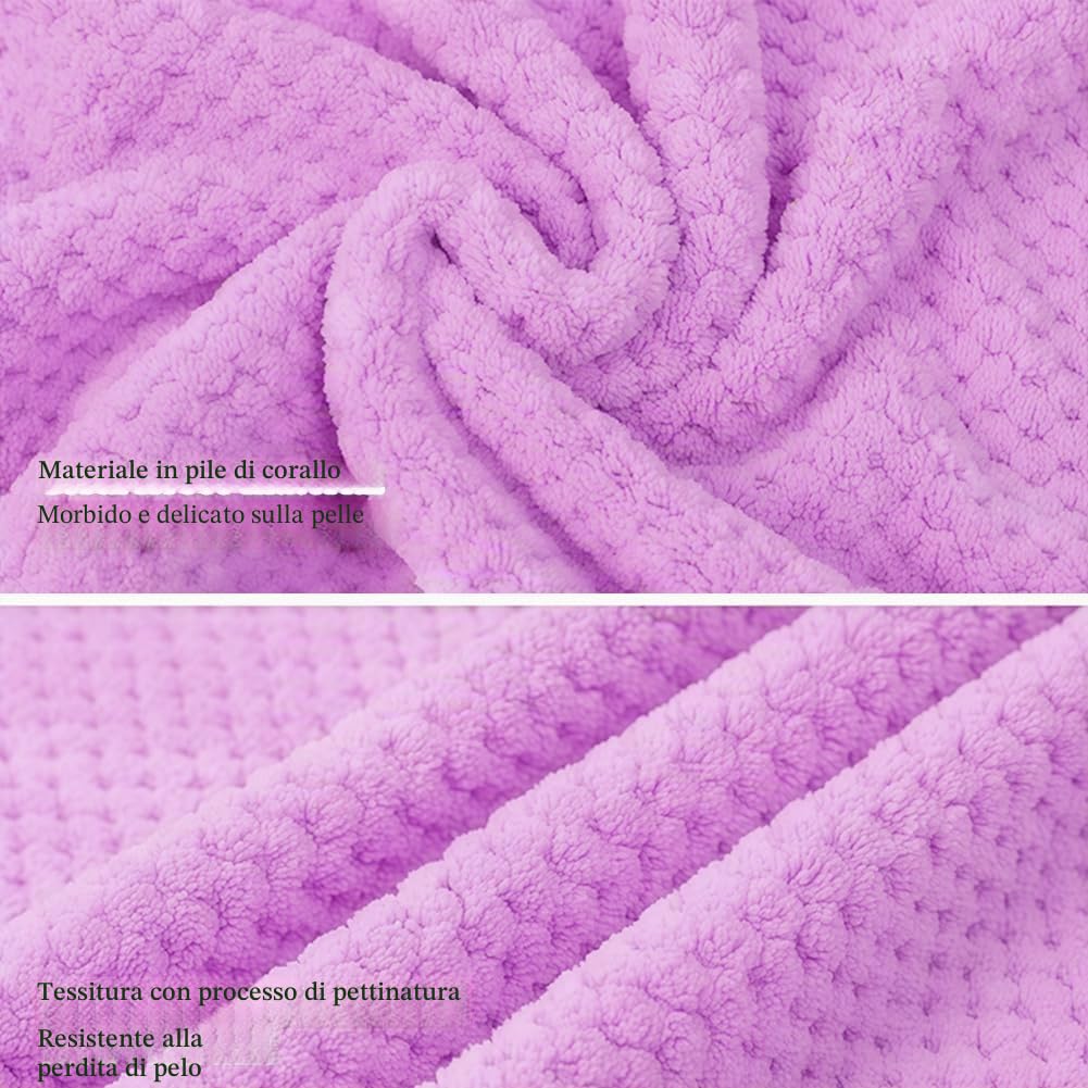 Ladies Soft Wrap Towel, Portable Bathrobe, Super Absorbent and Quick Dry Lightwe