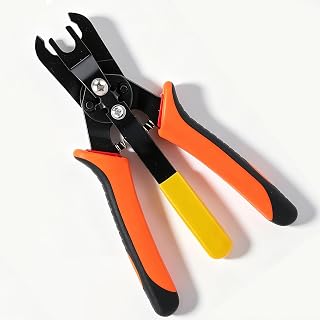 Push to Connect Fittings Disconnect Tool Air Line Removal Tool for 1/4”, 5/16” (6-8mm), Hose Removal Pliers, Quick Connect Fittings Removing Air Line Removal Tool