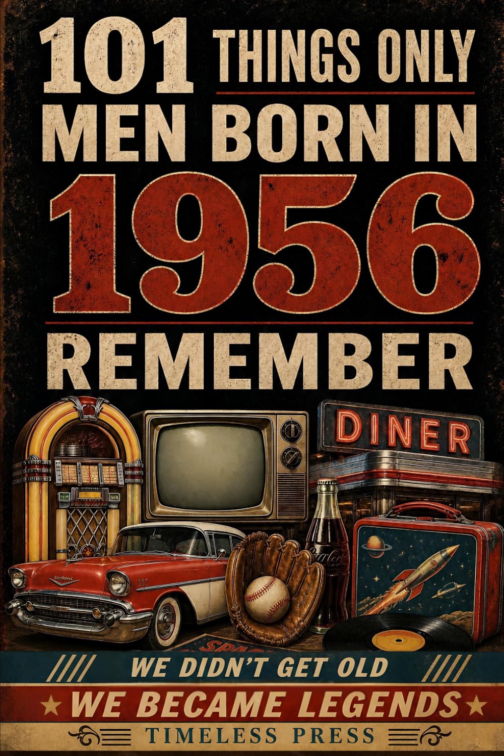 101 Things Only Men Born in 1956 Remember: A Heartfelt Gift Book of Memories, St