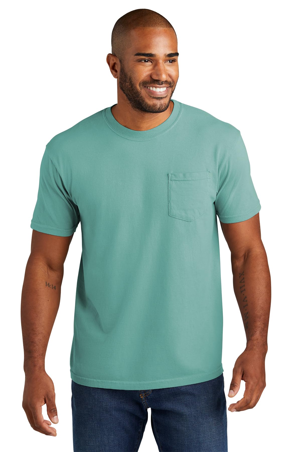 Heavyweight Ring Spun Pocket Tee by Comfort Colors
