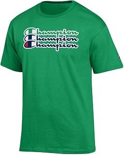 Champion Men's Classic Jersey Script Cotton T-Shirt