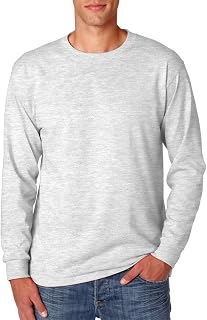 Jerzees Dri-Power Cotton Blend Long Sleeve Tees, Moisture Wicking, Odor Protection, UPF 30+, Sizes S-3x Men's T-Shirt (Pack of 1)