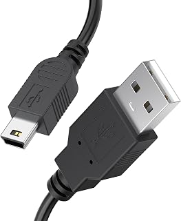 Replacement Charger Power Cord Compatible with LeapPad 3, Platinum, Ultra, Ultra XDi, LeapReader Pen, Leapfrog Kids Tablet, 3.3FT Black Charging Data Cable