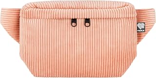 Bum Bag Corduroy Pink Square Medium