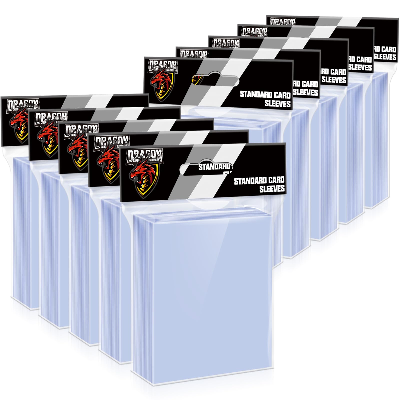 1000ct Card Sleeves for Trading Cards, Penny Soft Sleeves Clear Card Sleeve | Ba