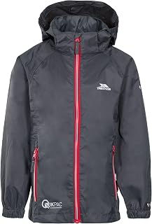 Trespass Kids Waterproof Packaway Jacket Qikpac X