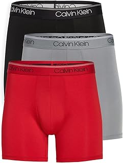 Calvin Klein Men's Boxer Shorts Pack of 3 Underwear