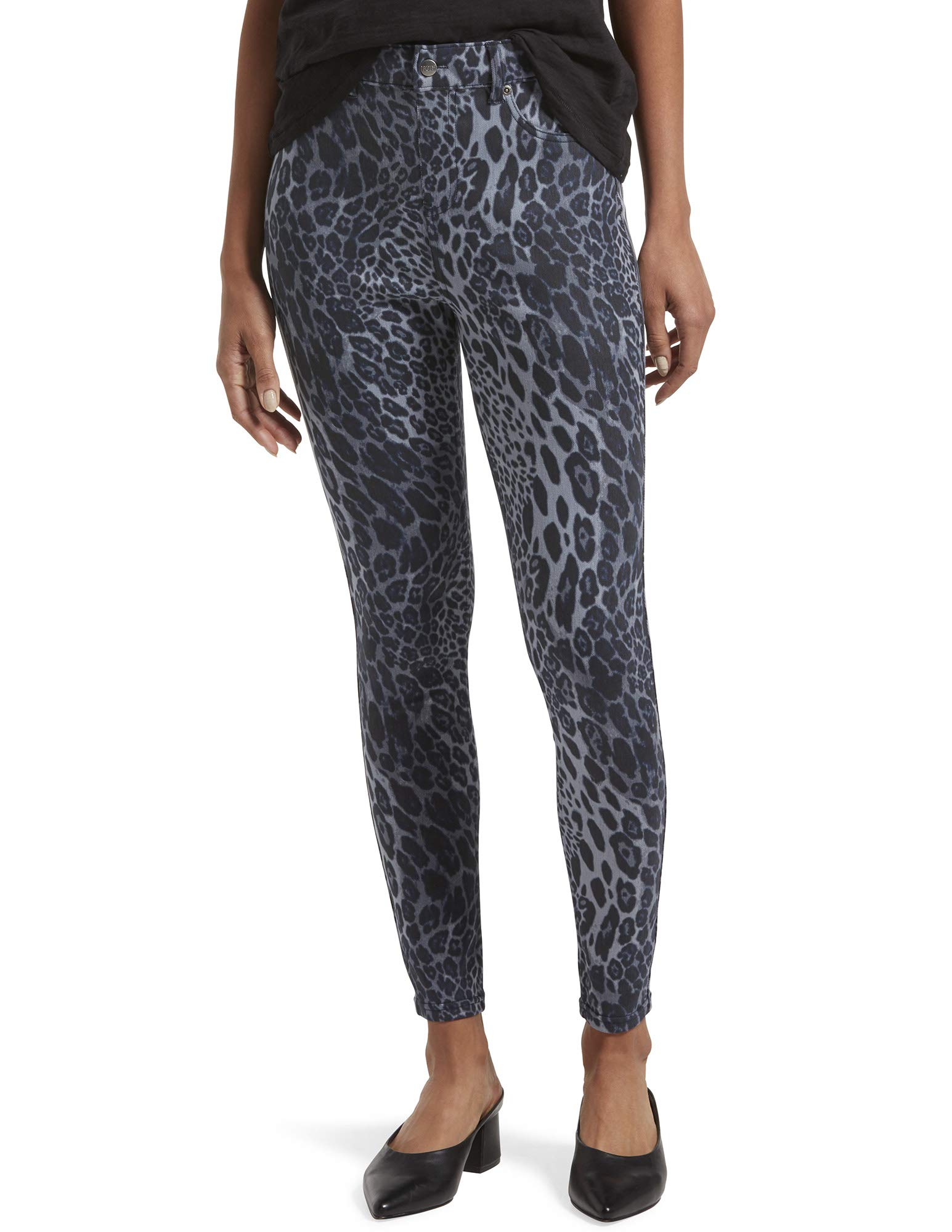 Hue Womens Ultra Soft Denim High Waist 7/8 Leggings