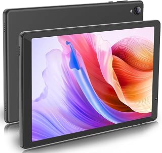 PRITOM 10 inch Tablet, Android 14 tablet,32GB ROM,6000Mah,Expand to 1024GB | Quad Core Processor, 10 inch Tablet, Android Tablets HD IPS Screen, Camera, Wi-Fi, Bluetooth, Tablet PC