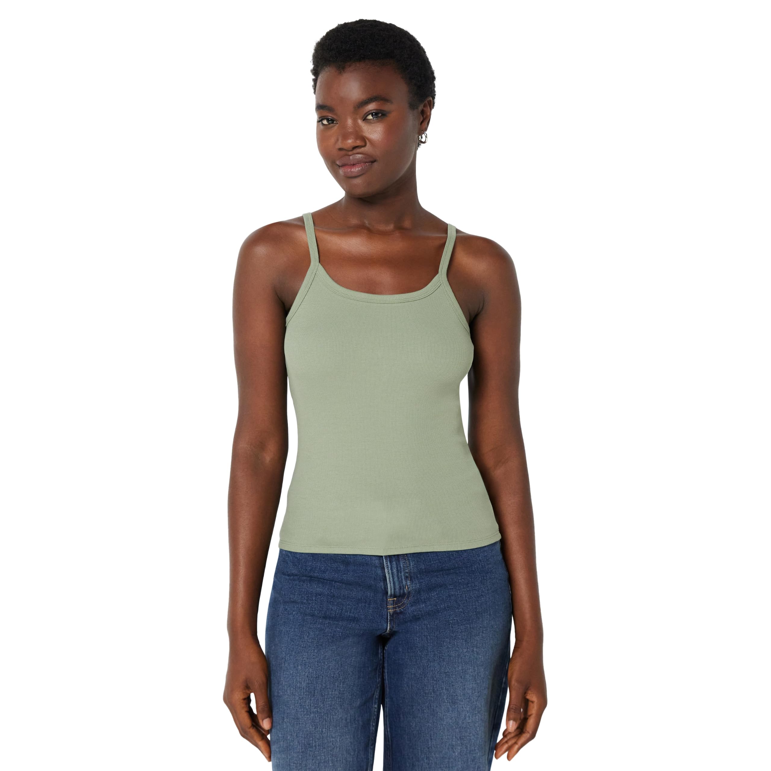 Amazon Essentials Women's Slim-Fit Ribbed Vest
