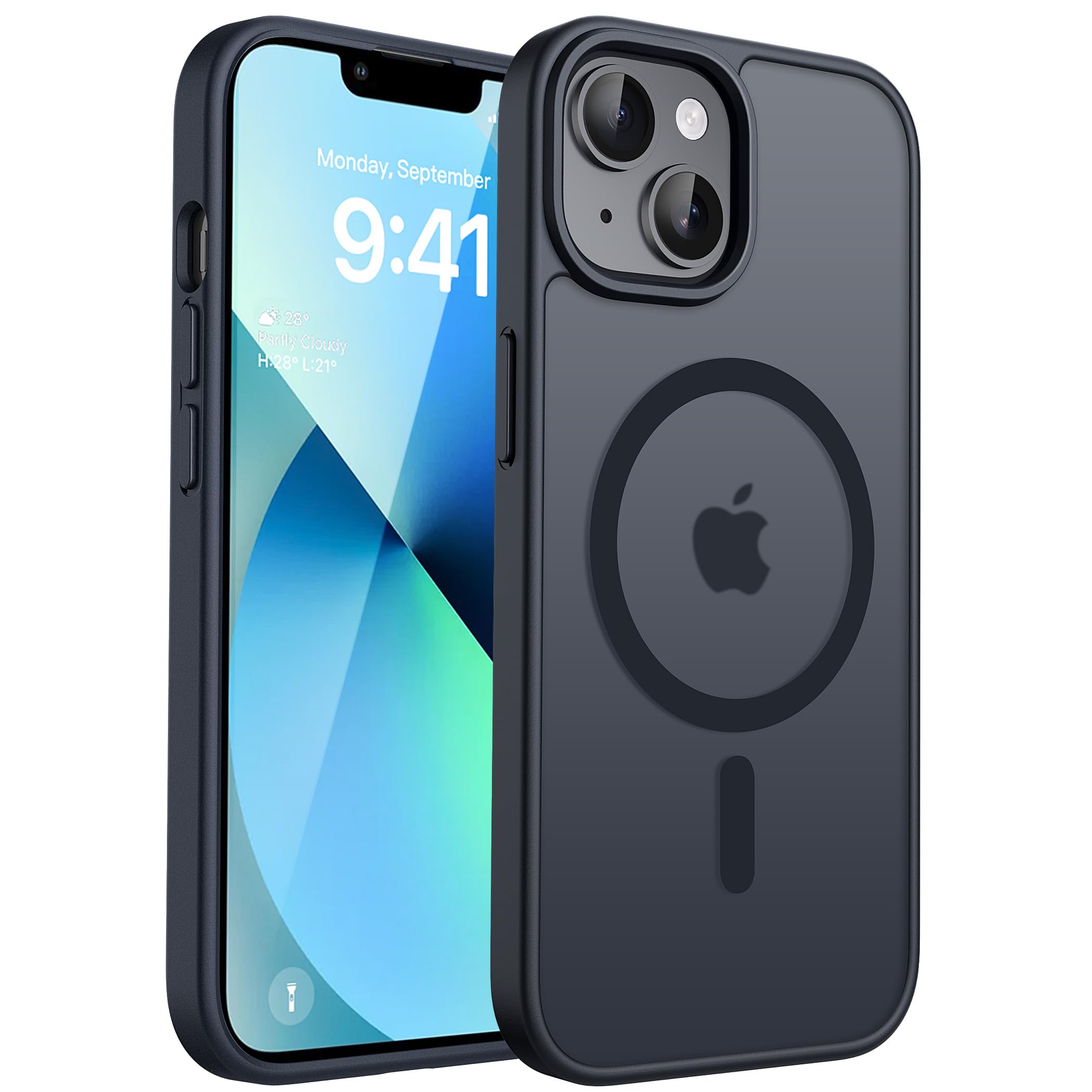 CACOE for iPhone 13/14 Case with Military Protection for MagSafe Mobile