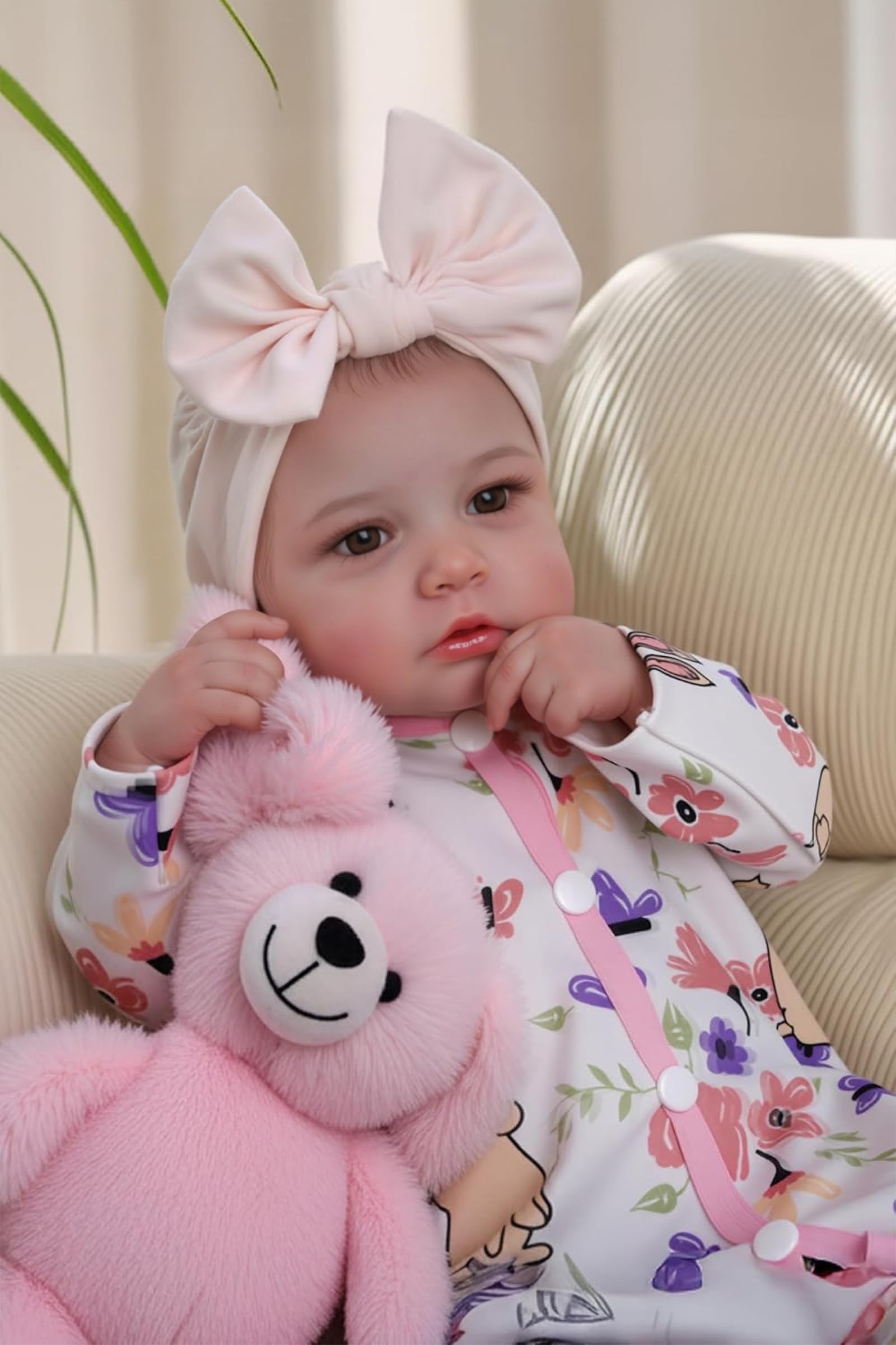 BABESIDE Reborn Baby Dolls - 20 Inch Cute Soft Vinyl Realistic Baby Doll | Real 