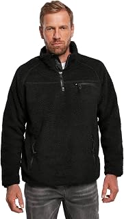 Brandit Men's Teddyfleece Troyer Pullover
