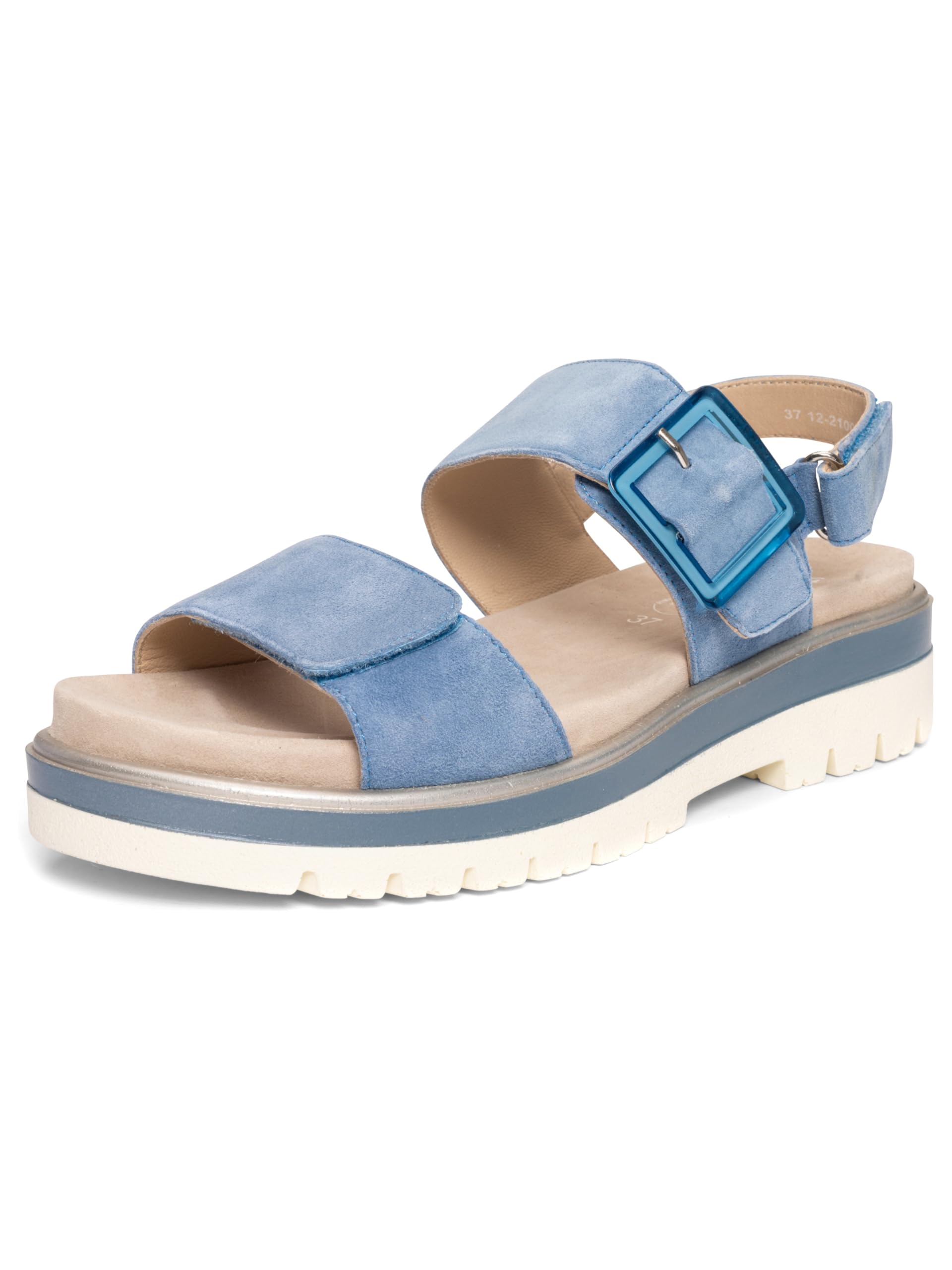 Malaga Women's Sandals, Natural, Black