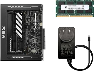 ZimaBlade 7700 Home Server Starter Kit, Intel Quad-Core, 16GB RAM | 32GB eMMC, Open x86 Platform, Docker Ready, Self-Hosting, PCIe Expansion, Quiet Low Power, Remote Access, 4K Media Server