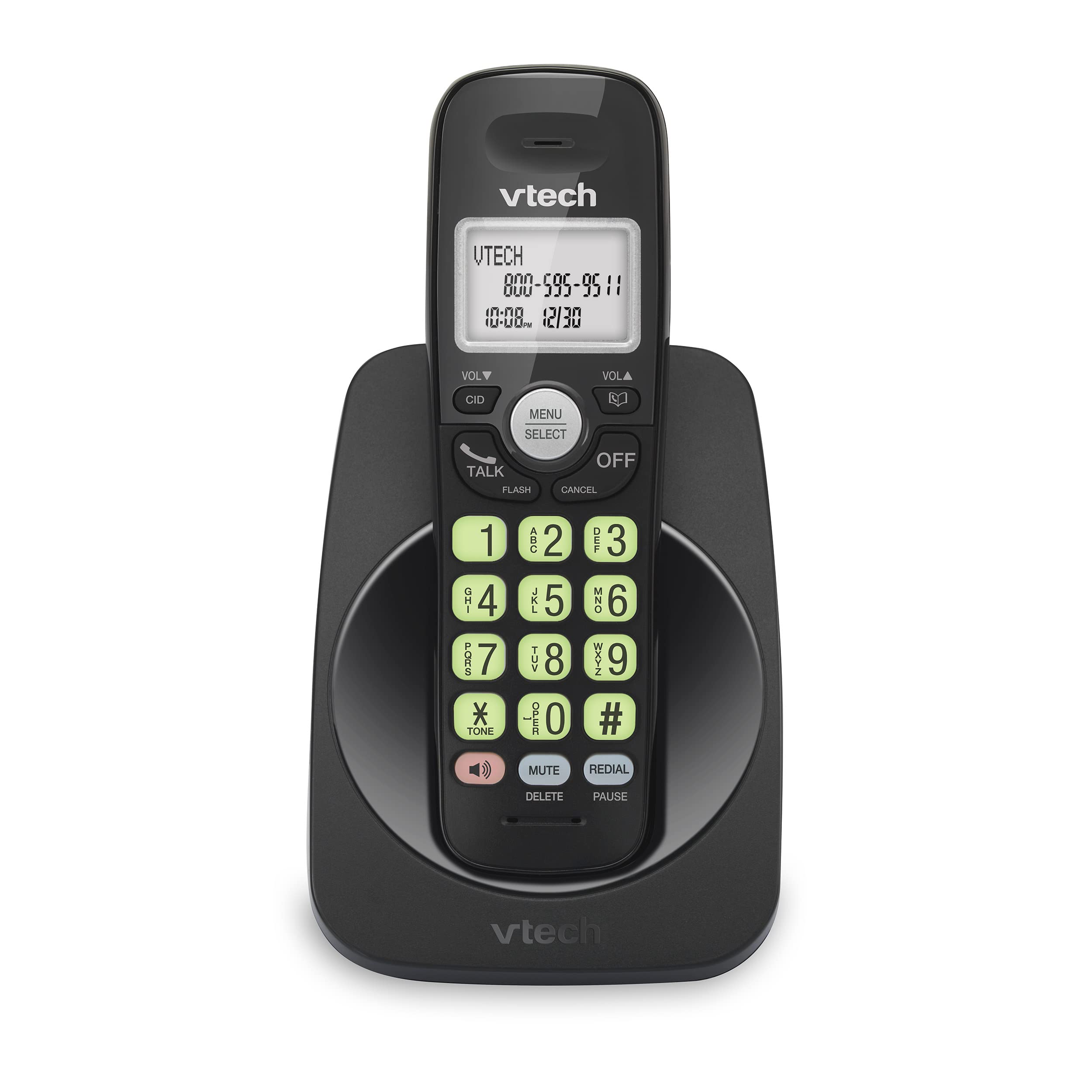 VTech VG101-11 Cordless Phone with Full Duplex Speakerphone and Caller ID/Call W