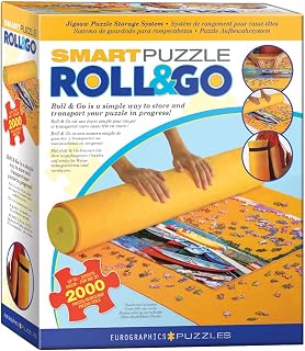 EuroGraphics Roll & Go Jigsaw Puzzle Mat (fits up to 2000 Pieces) (8955-0102) , Yellow
