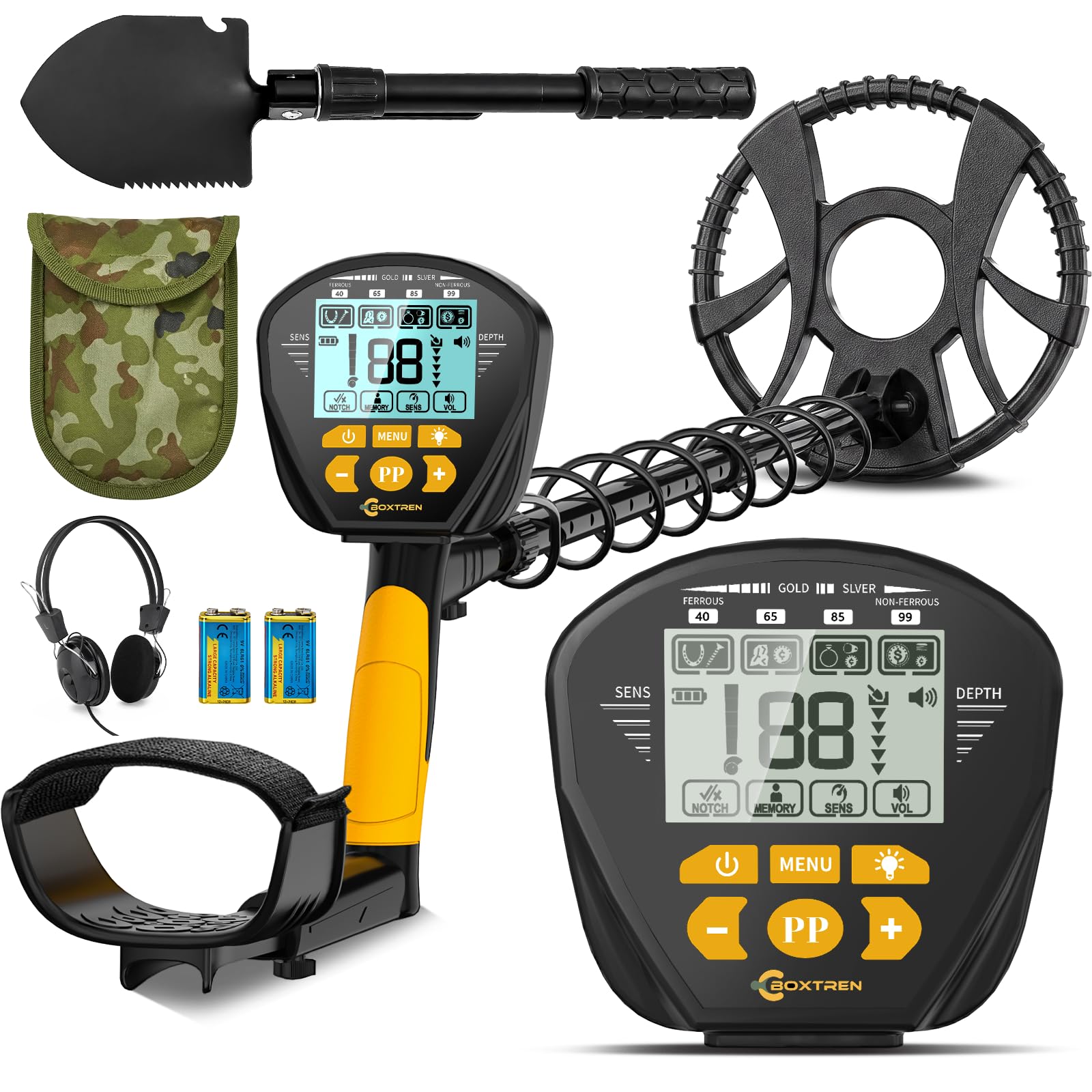 Higher Accuracy Metal Detector for Adults: 2026 Latest Professional Gold Detecto