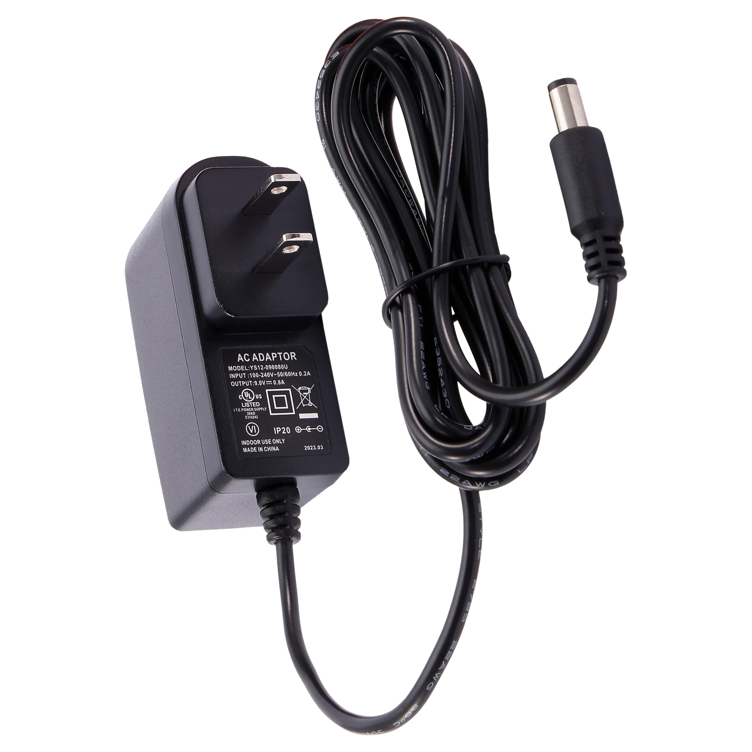 D'Addario Accessories PW-CT-9V DC Power Adapter – Pedalboard Supply - For Pedal 
