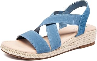 Ataiwee Women's Platform Wedge Sandals with Straps.